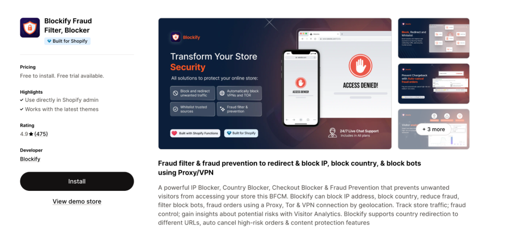 How Blockify Prevents Ecommerce Fraud Effectively