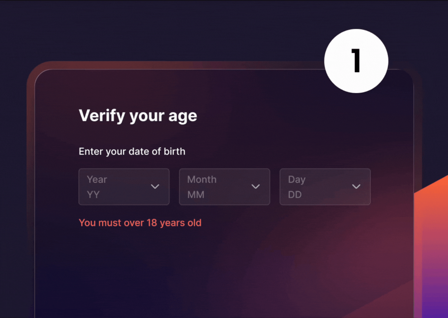 Multiple verification methods
