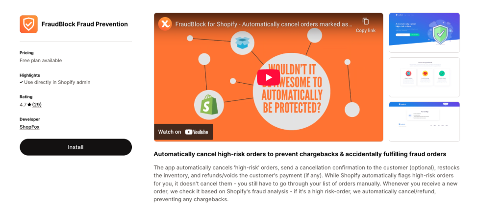 FraudBlock Fraud Prevention