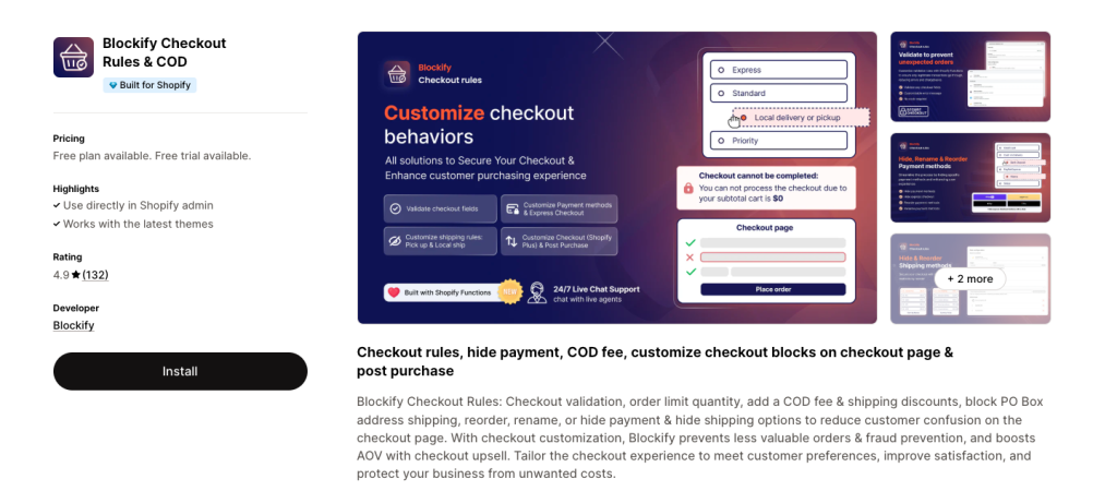 Bonus Tip: Minimize Shopify Abandoned Checkout with Blockify