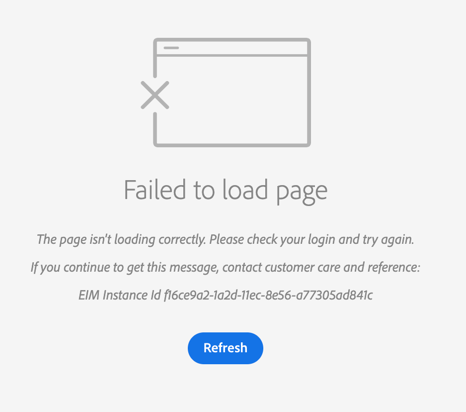 Website Errors or Slow Loading