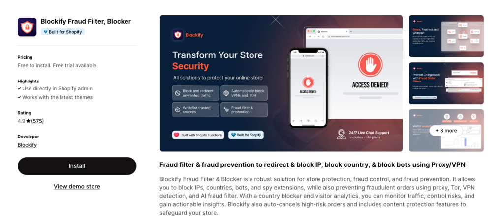 Top 10 Shopify Fraud Filter Apps