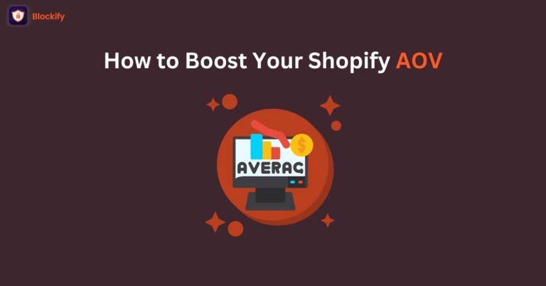 How to Boost Your Shopify AOV