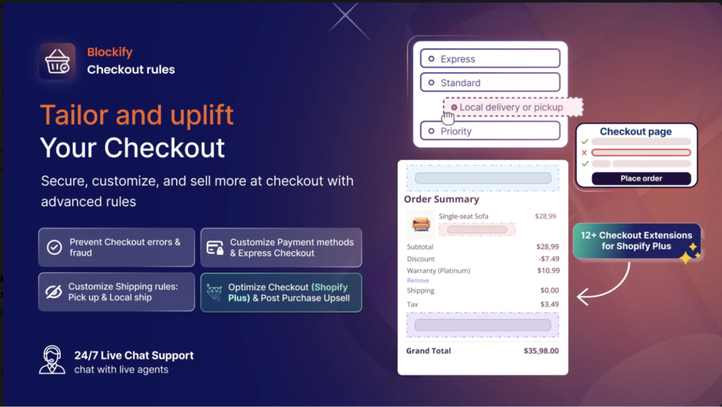 Using Apps to Enforce Per-Customer or Per-Order Limits