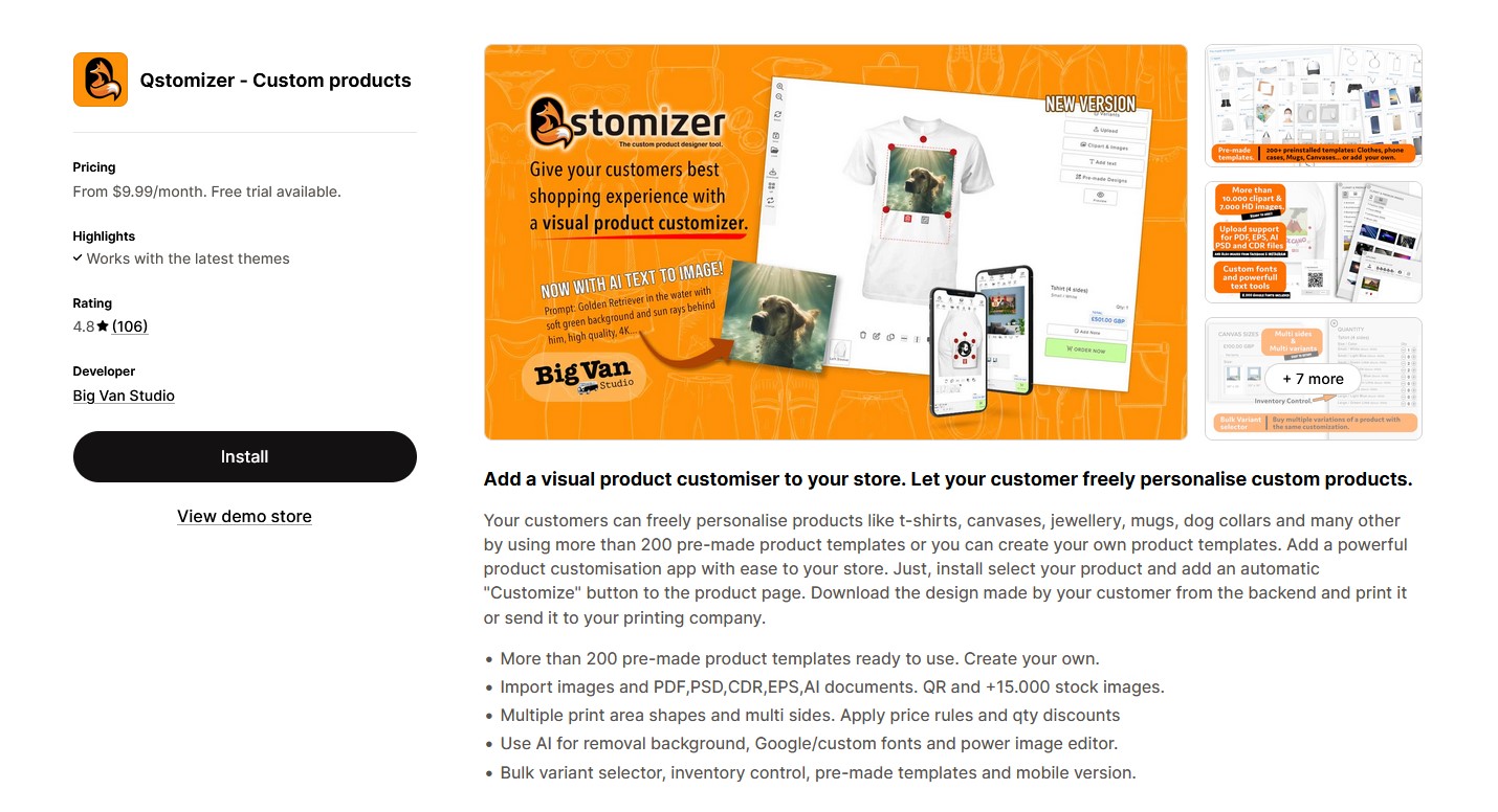 qstomizer
