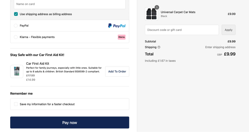 Provide a Smooth Checkout Experience