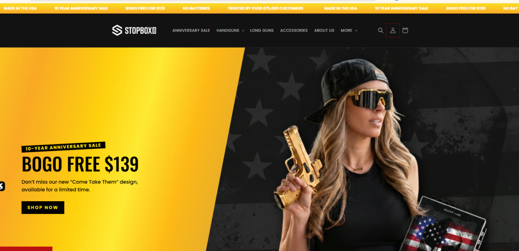 Top Firearm eCommerce Store Examples