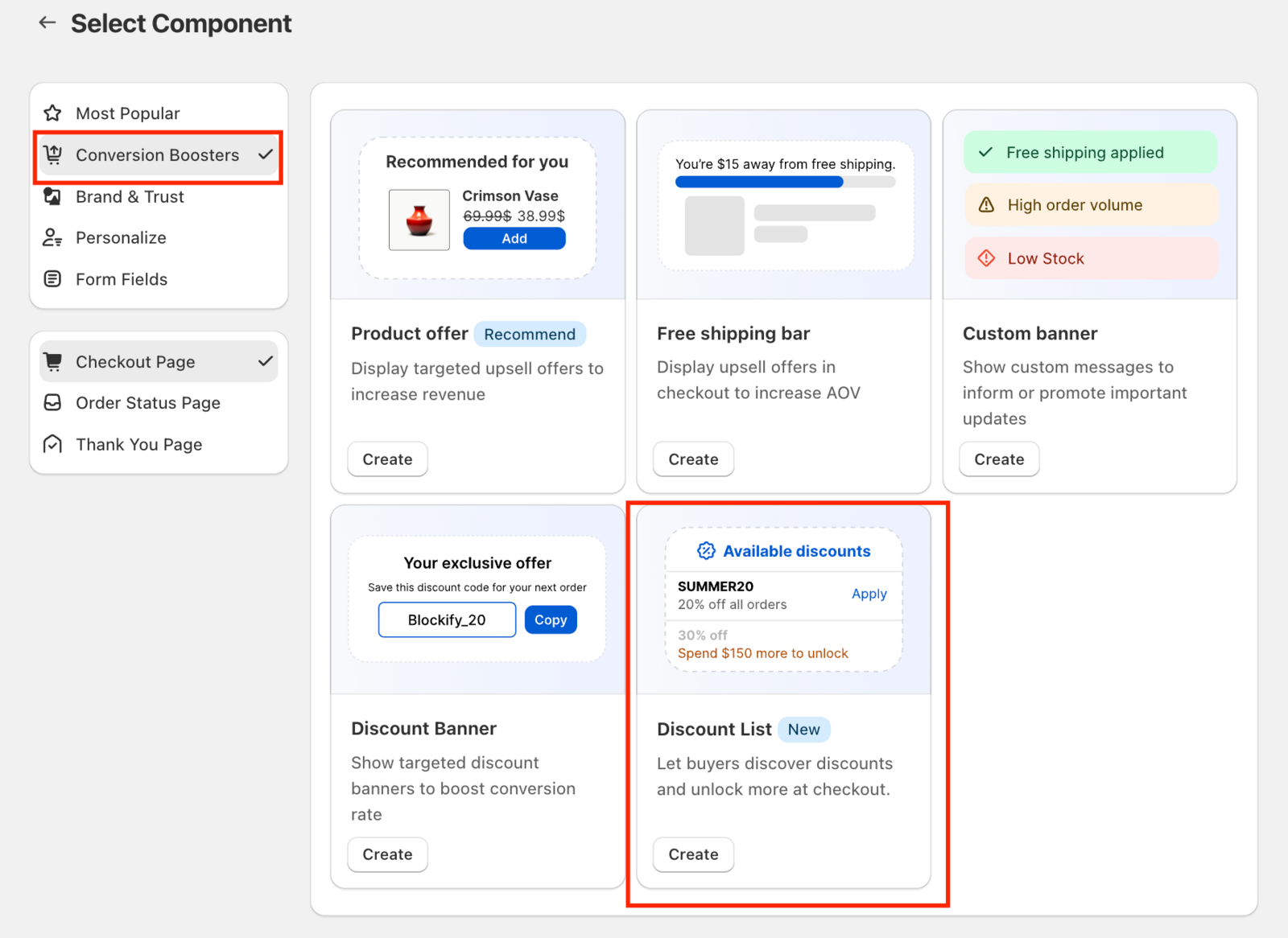 Setting Discount List in Blockify Checkout Rules