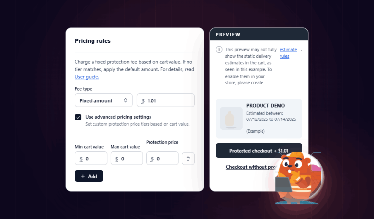 Set Protection Fees Exactly Your Way