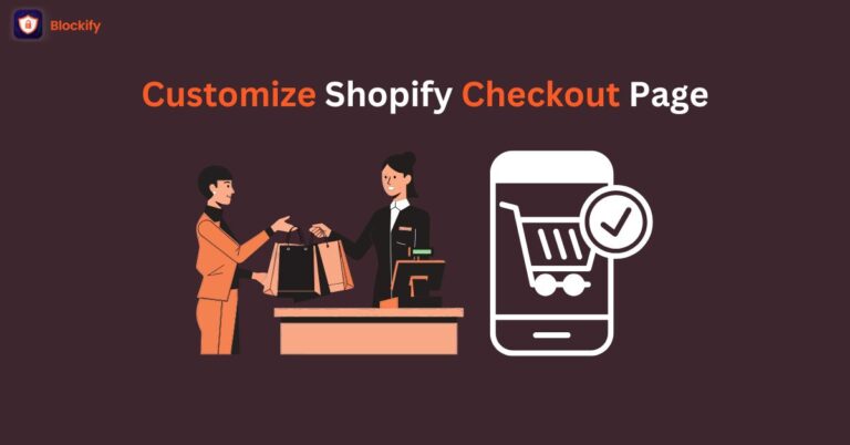 Customize Shopify Checkout Page