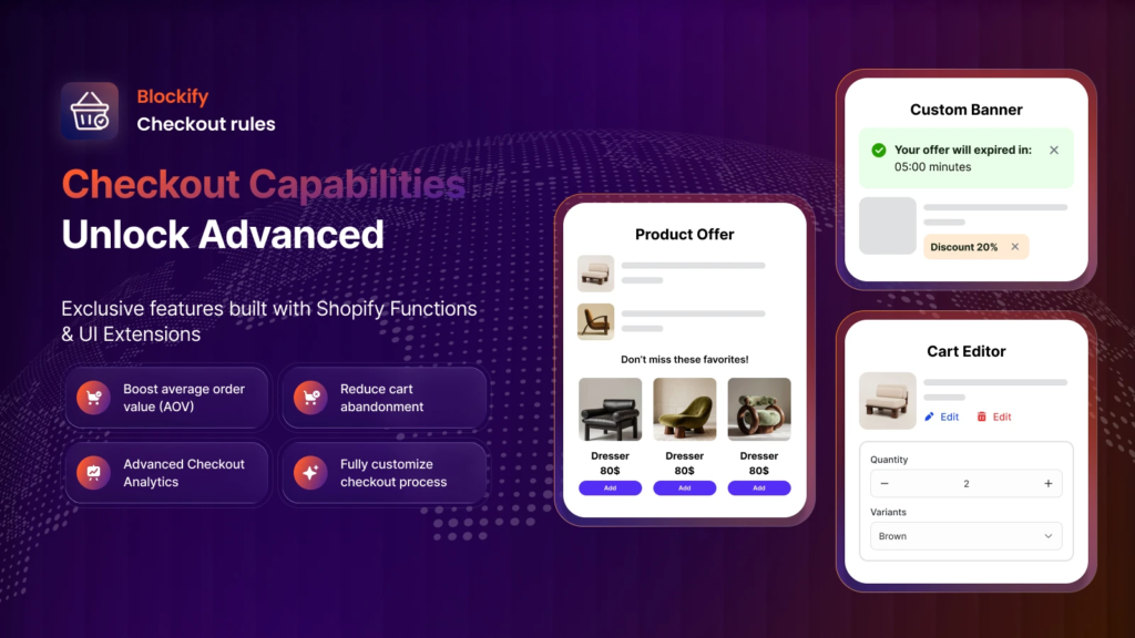 Why use Blockify for Shopify Checkout Customization