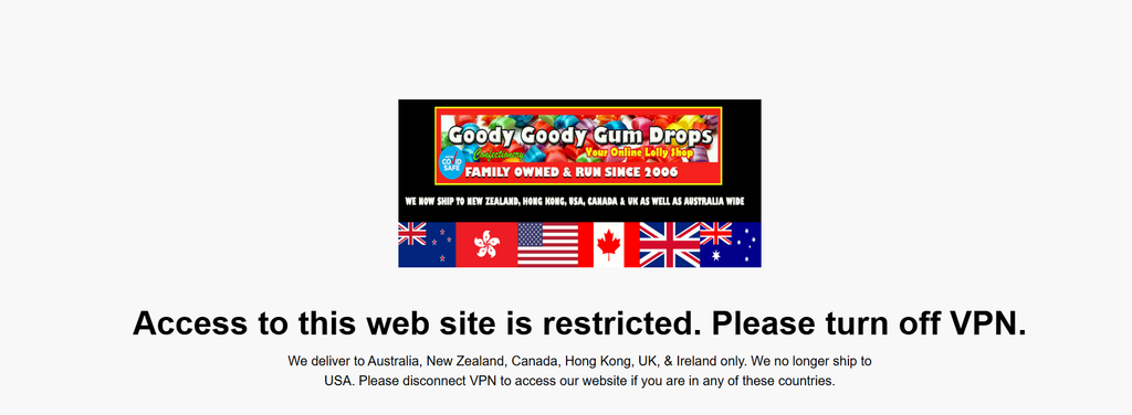 Blocking country visits with Blockify