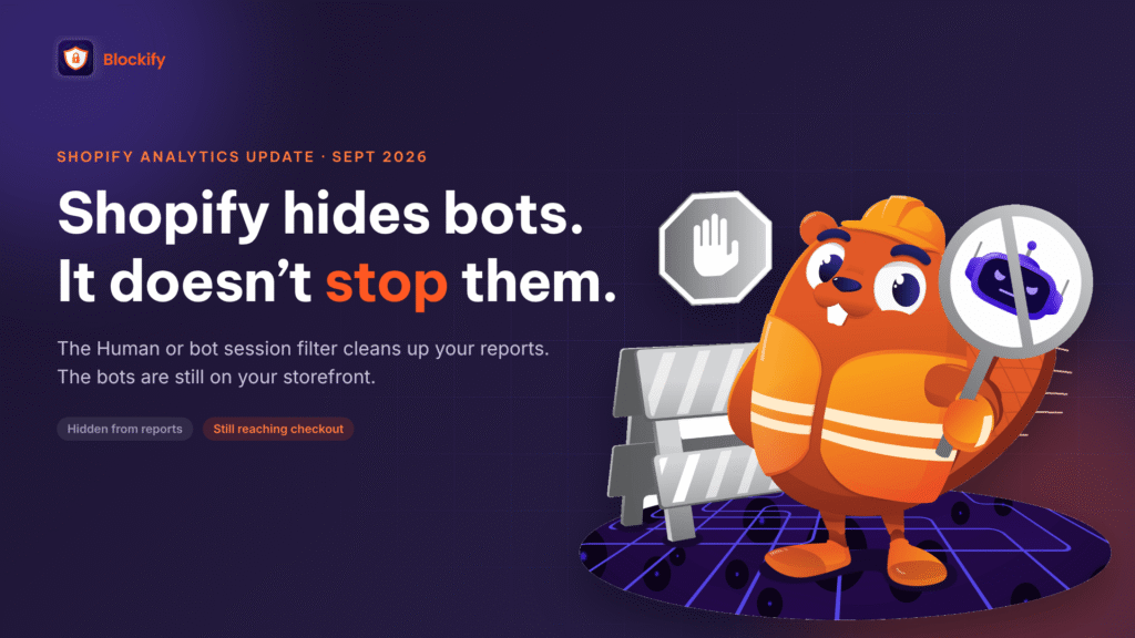 Shopify Human or Bot Session Fillter